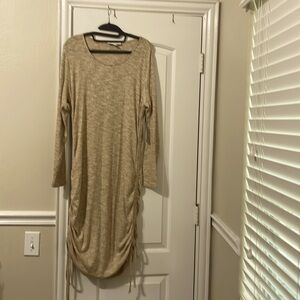 And Now This size 2X color beige withdrawal strings on sides